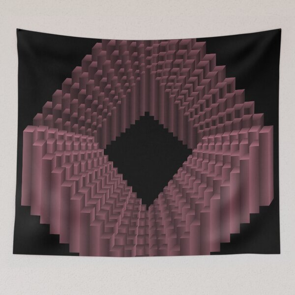 Item preview, Infinite Stairs v2 (red) designed and sold by Blamedsolid.