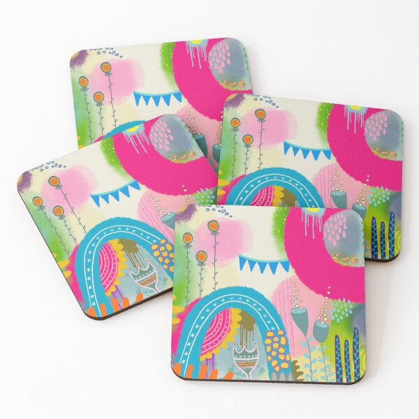 Item preview, Abstract flowers / good mood flowers designed and sold by Mamas-Liebling.