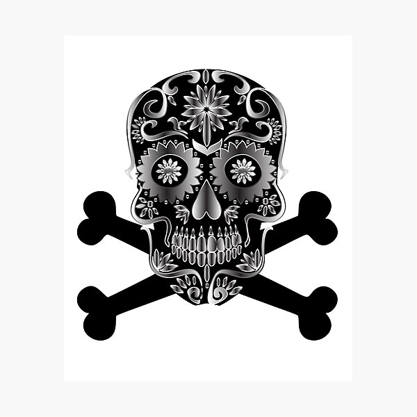 Pack de 2 láminas decorativas - Calaveras