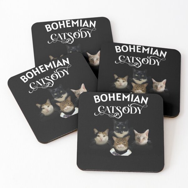 Item preview, Bohemian Catsody designed and sold by TrendyRBTrinks.