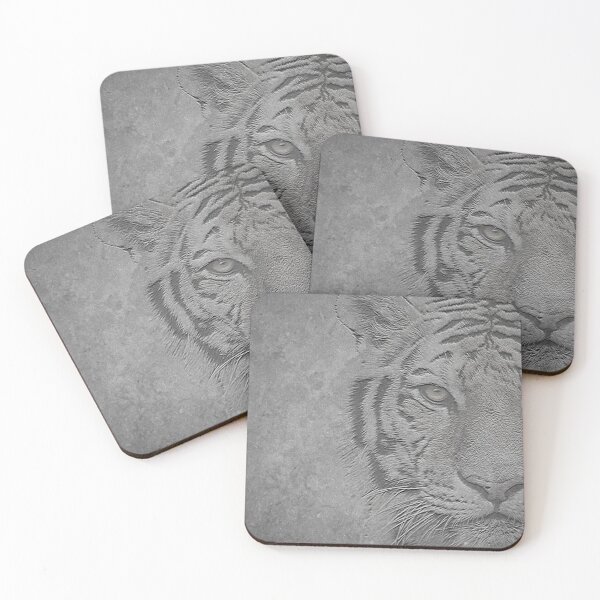 Item preview, Tiger Staring Concrete Wall designed and sold by ajaxstyle.