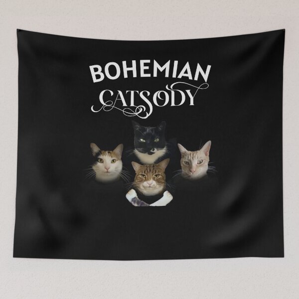 Item preview, Bohemian Catsody designed and sold by TrendyRBTrinks.