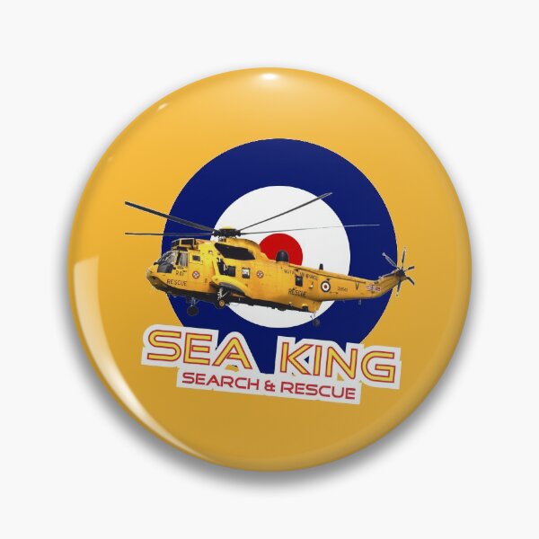 Item preview, Westland Sea King Search and rescue helicopter in RAF roundel designed and sold by ajtechdesigns.