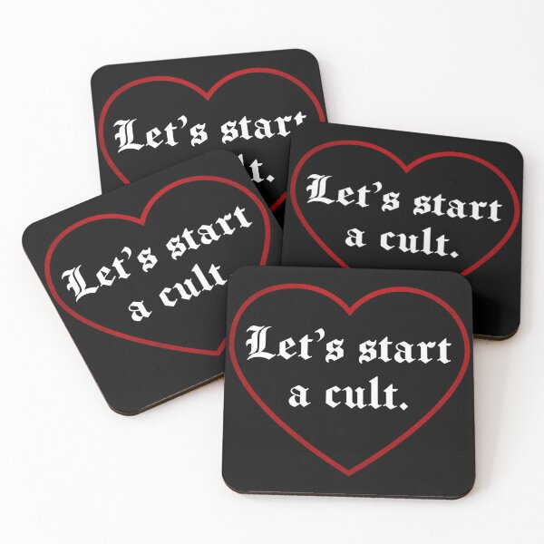 Item preview, Let’s start a cult. (Heart) designed and sold by DotorEaon.