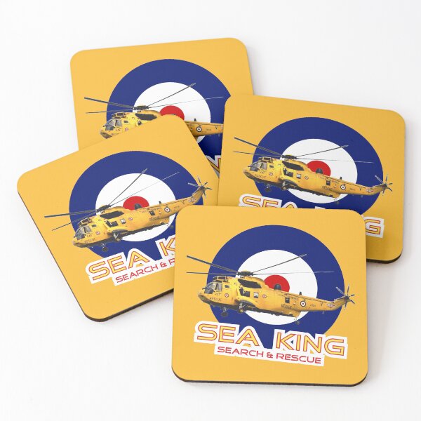 Item preview, Westland Sea King Search and rescue helicopter in RAF roundel designed and sold by ajtechdesigns.