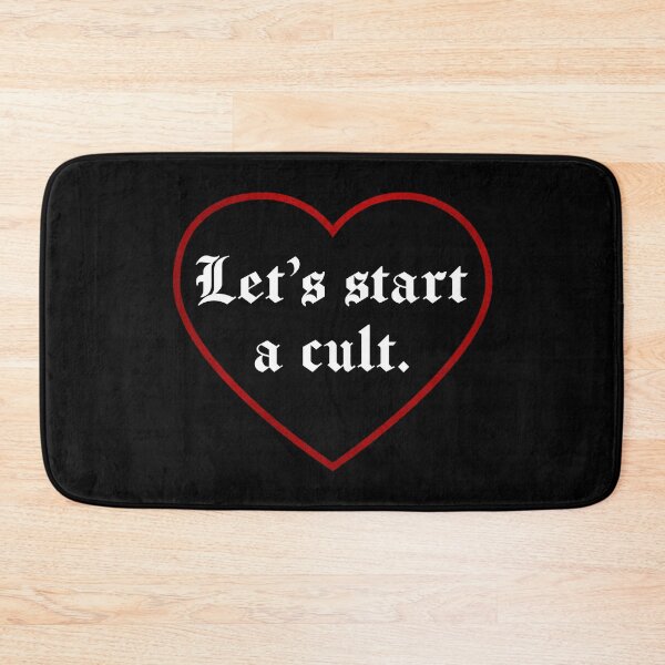 Item preview, Let’s start a cult. (Heart) designed and sold by DotorEaon.
