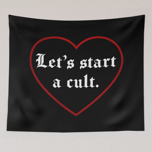 Item preview, Let’s start a cult. (Heart) designed and sold by DotorEaon.