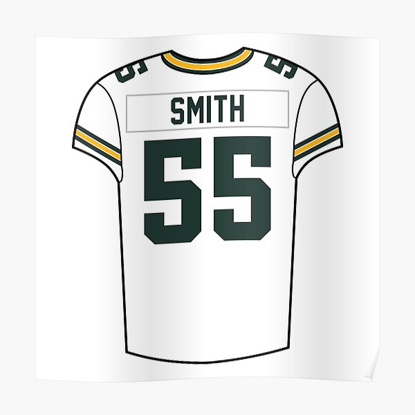 Aaron Jones Away Jersey | Art Board Print