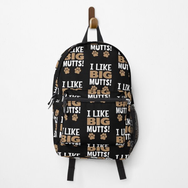 Item preview, 'I Like Big Mutts!' (Black) designed and sold by The Button Gal.
