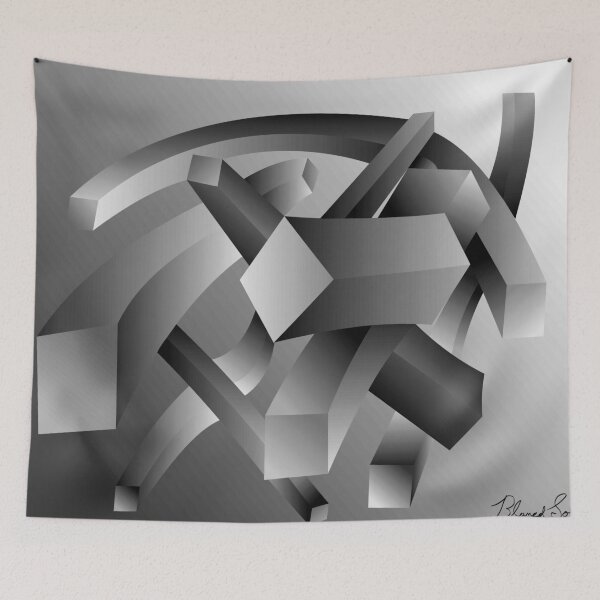 Item preview, Stretch & Pull (B&W) designed and sold by Blamedsolid.