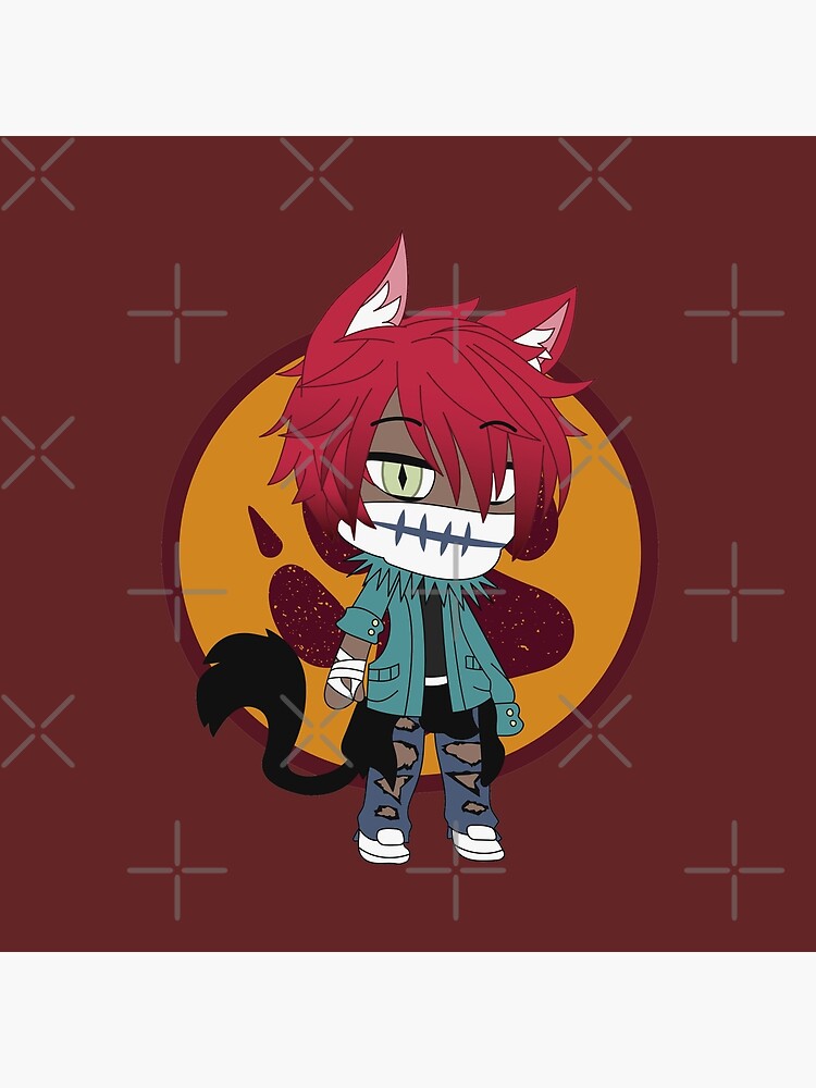 Gacha Life Yu Kun Werewolf monster - Gacha Life Boy - Tapestry