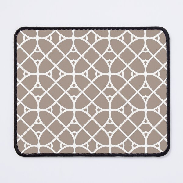 Item preview, Light Brown and White Geometric Shape Pattern Pairs HGTV Emerging Taupe HGSW3035 2022 Color - Colour Trends - Shade - Hue designed and sold by ColorOfTheYears.