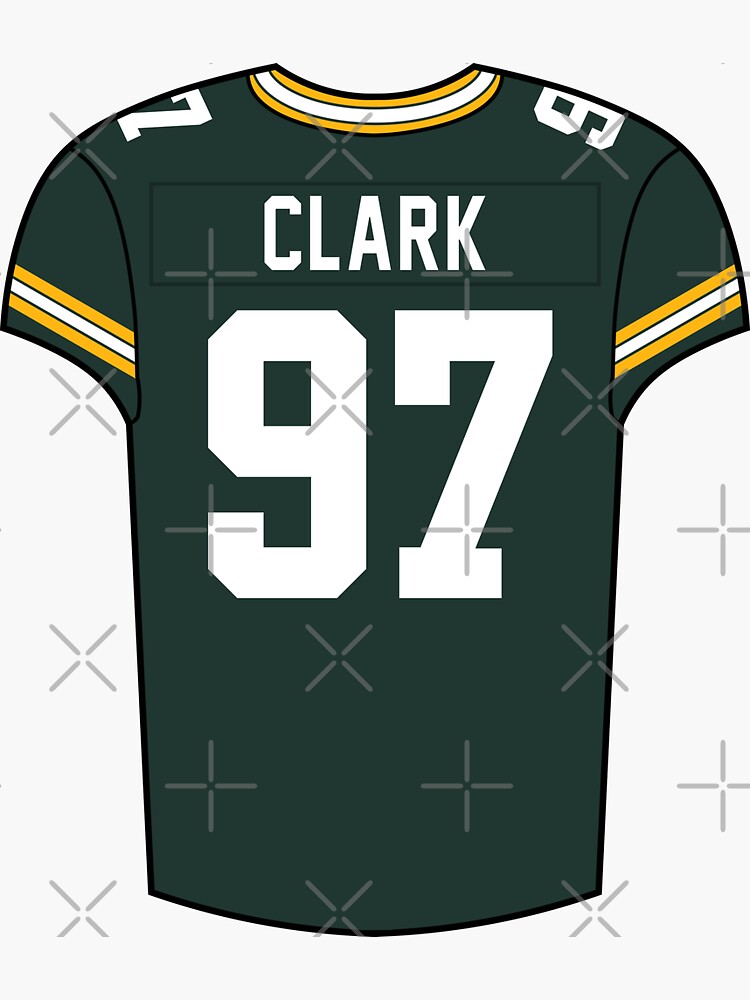 Randall Cobb Home Jersey Sticker for Sale by designsheaven