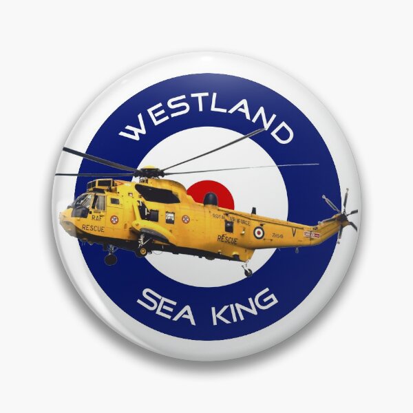 Item preview, Westland Sea King Search and rescue helicopter in RAF roundel designed and sold by ajtechdesigns.