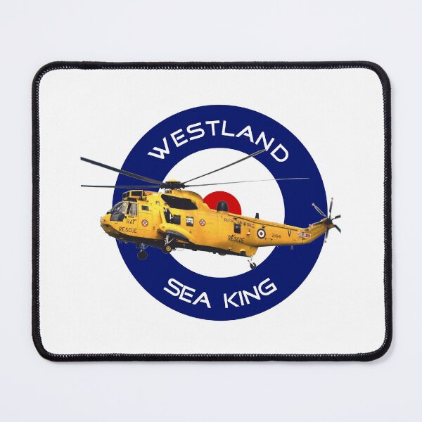 Item preview, Westland Sea King Search and rescue helicopter in RAF roundel designed and sold by ajtechdesigns.