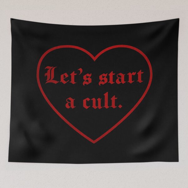 Item preview, Let’s start a cult. (Heart) (3) designed and sold by DotorEaon.