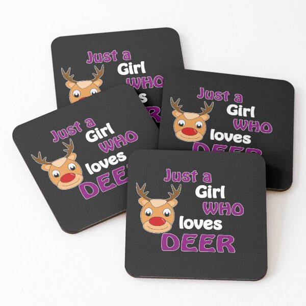Item preview, Girl's Deer, Just a Girl who loves Deer, Deer Lover, Deer Mom, Deer Gift for Women, Mama Doe, Deer Custom Gift designed and sold by LusterCraft.