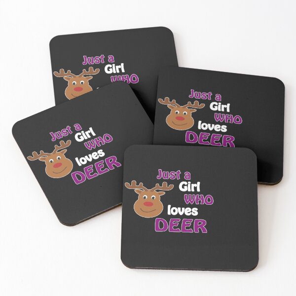 Item preview, Girl's Deer, Just a Girl who loves Deer, Deer Lover, Deer Mom, Deer Gift for Women, Mama Doe, Deer Custom Gift designed and sold by LusterCraft.