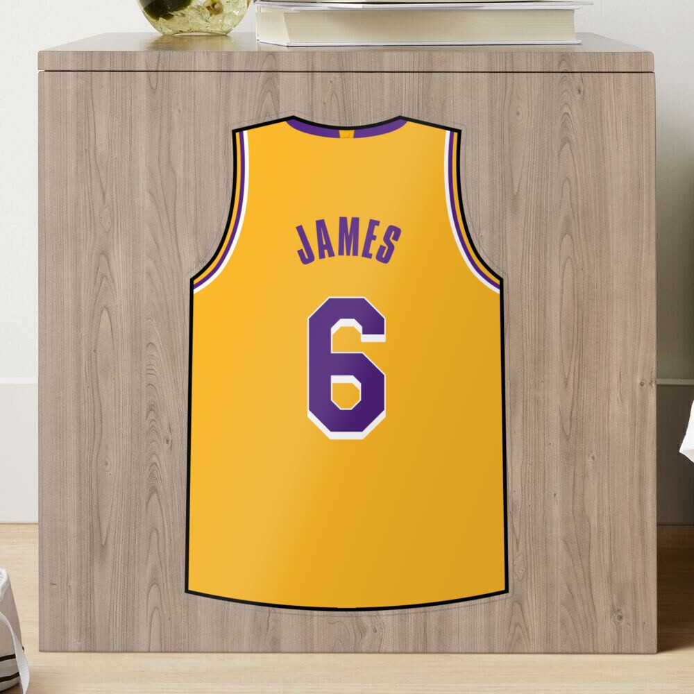 Los Angeles Lakers Lebron James Jersey Officially Licensed NBA jersey LARGE  NWT