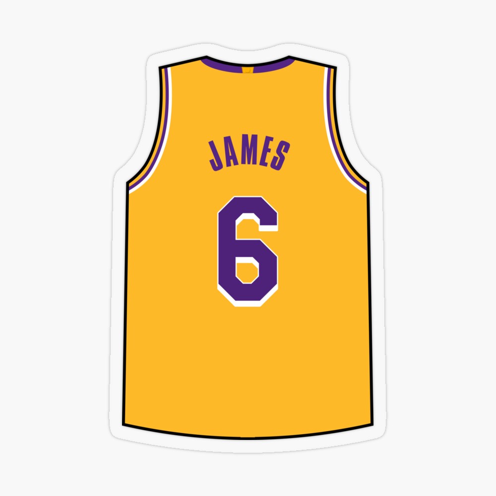 LeBron James Jersey Art Board Print for Sale by designsheaven