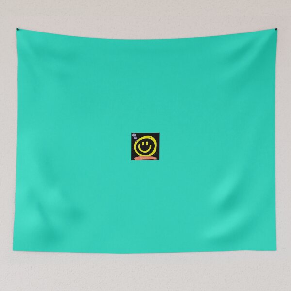 Item preview, Smiley Face Wallpaper T-Shirt be happy designed and sold by firefighterr.