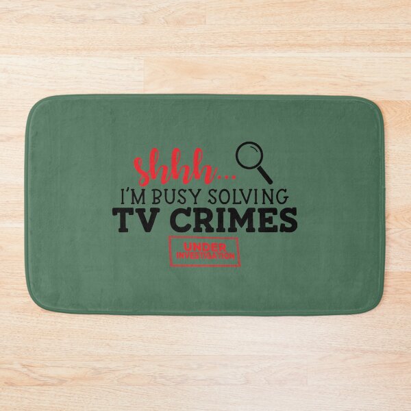Item preview, Shhh.... I'm busy solving tv crimes designed and sold by CaitlynnFarao.