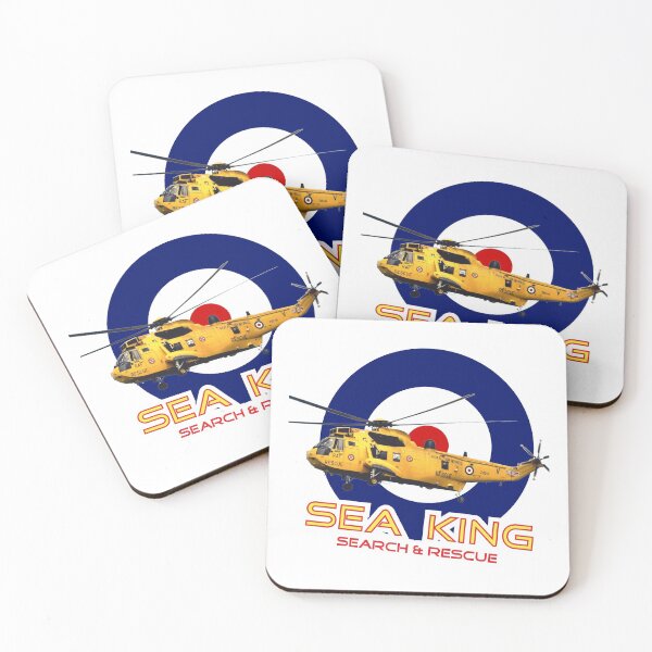 Item preview, Westland Sea King Search and rescue helicopter in RAF roundel designed and sold by ajtechdesigns.