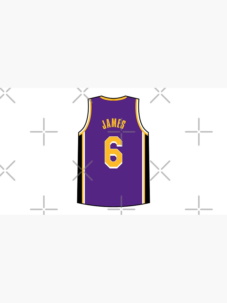 LeBron James Jersey Art Board Print for Sale by designsheaven