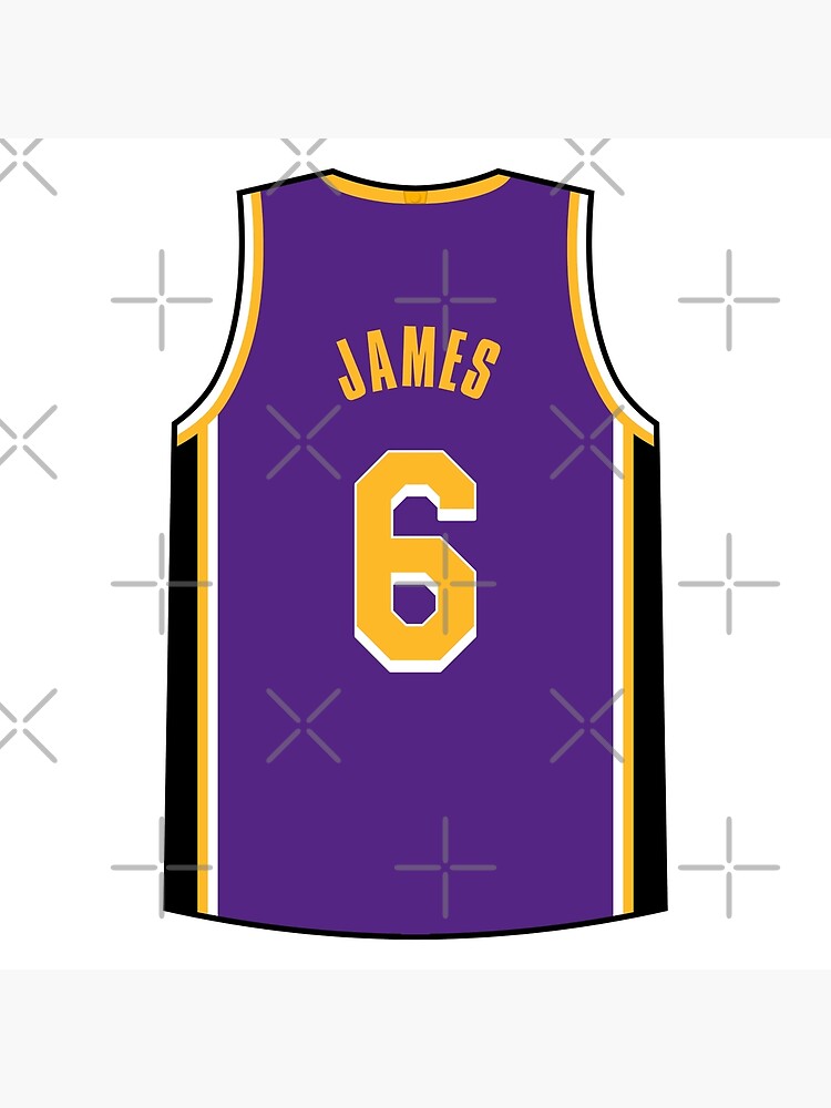 LeBron James Signed Jersey Number with Galaxy Photo