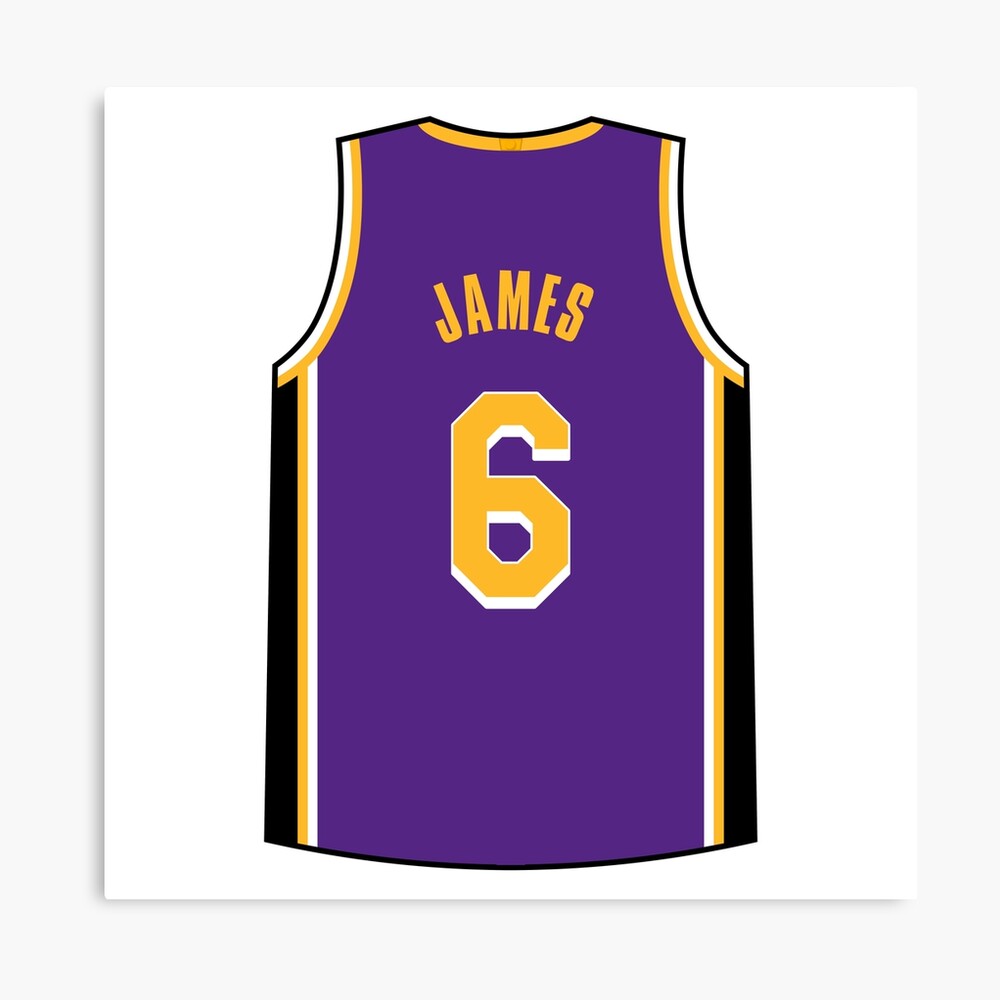 LeBron James Jersey Poster for Sale by designsheaven