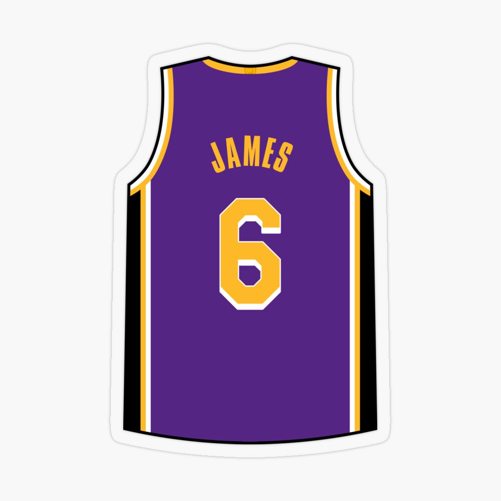 LeBron James Statement Jersey Poster for Sale by designsheaven