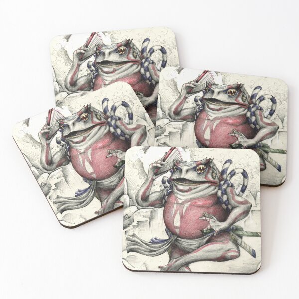 Item preview, KABUKI FROG designed and sold by zeroscarecrow13.