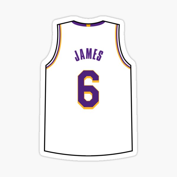 LeBron James' jersey: Why is LeBron James' jersey number 6?: All