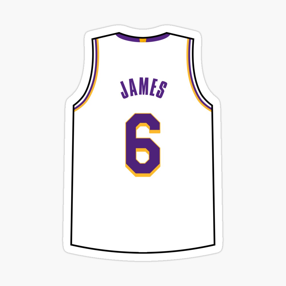 LeBron James Jersey Canvas Print for Sale by designsheaven