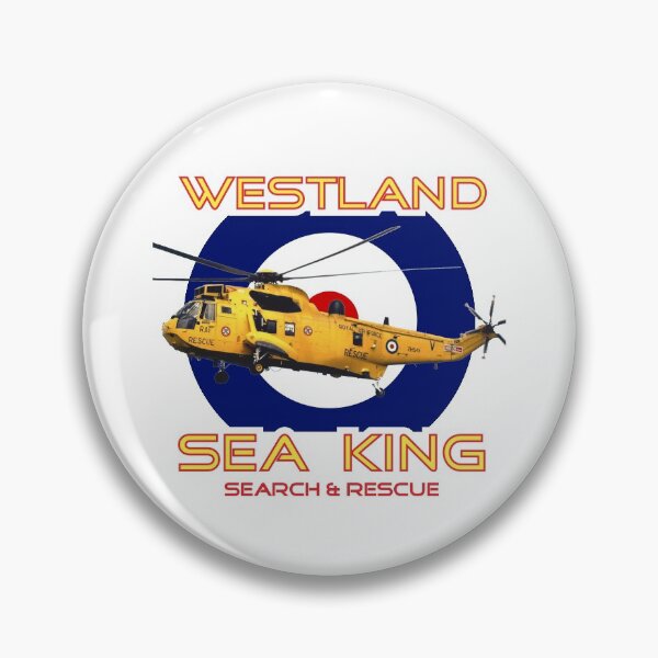 Item preview, Westland Sea King Search and rescue helicopter in RAF roundel designed and sold by ajtechdesigns.