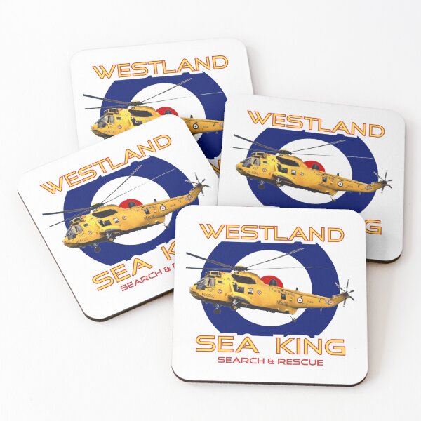 Item preview, Westland Sea King Search and rescue helicopter in RAF roundel designed and sold by ajtechdesigns.