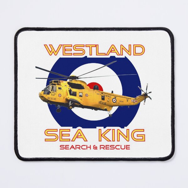 Item preview, Westland Sea King Search and rescue helicopter in RAF roundel designed and sold by ajtechdesigns.