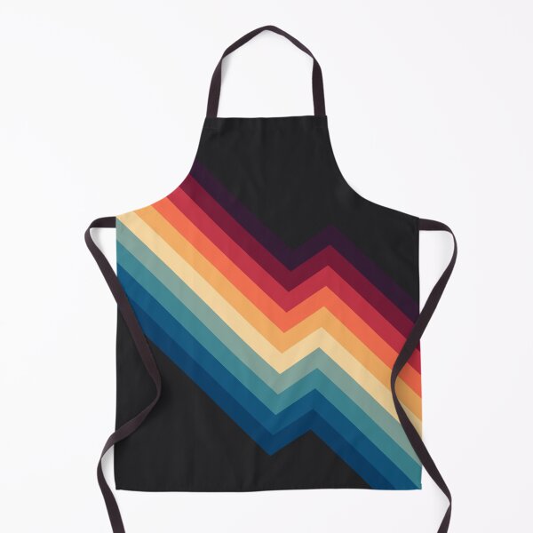 Item preview, Retro Abstract Geometric 70s Vintage Color Striped Pattern designed and sold by ind3finite.