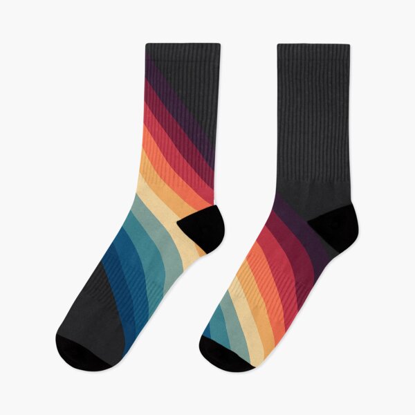 Item preview, Retro Abstract Geometric 70s Vintage Color Striped Pattern designed and sold by ind3finite.