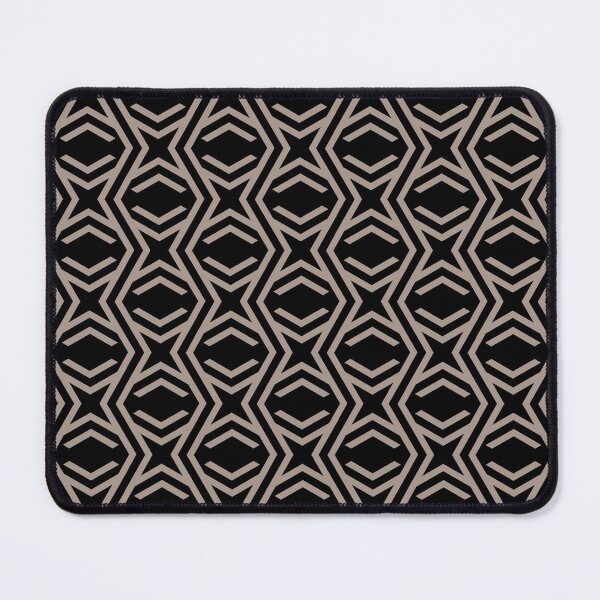 Item preview, Light Brown and Black Zig Zag Stripe Star Pattern Pairs HGTV Emerging Taupe HGSW3035 2022 Color - Colour Trends - Shade - Hue designed and sold by ColorOfTheYears.
