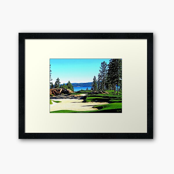 Item preview, 14th Hole at Coeur D'Alene designed and sold by Terry Huey.