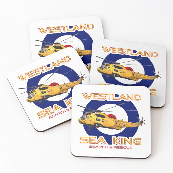 Item preview, Westland Sea King Search and rescue helicopter in RAF roundel designed and sold by ajtechdesigns.