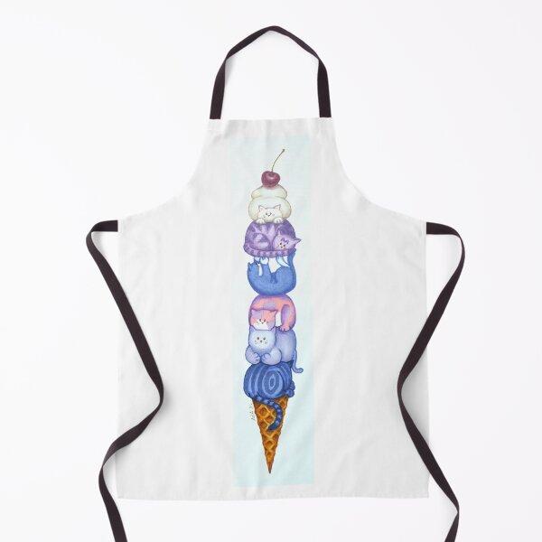 Item preview, Ice Cream Cat Cone designed and sold by LoveJingle.