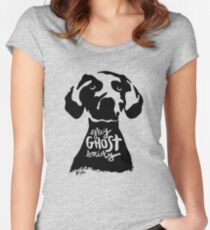 Graue Geistergesellschaft: Original Tailliertes Rundhals-Shirt
