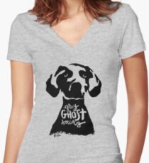 Grey Ghost Society : Original Women's Fitted V-Neck T-Shirt