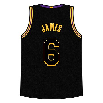 LeBron James Jersey Sticker for Sale by designsheaven