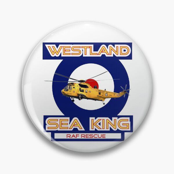 Item preview, Westland Sea King Search and rescue helicopter in RAF roundel designed and sold by ajtechdesigns.