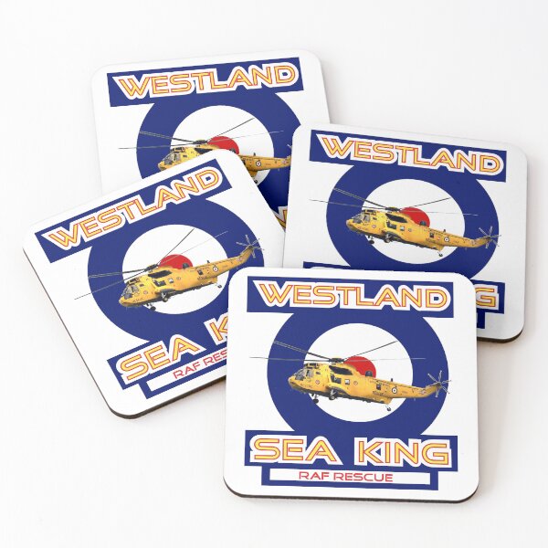 Item preview, Westland Sea King Search and rescue helicopter in RAF roundel designed and sold by ajtechdesigns.