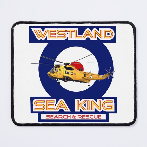 Item preview, Westland Sea King Search and rescue helicopter in RAF roundel designed and sold by ajtechdesigns.