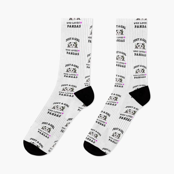 Aperçu de l'œuvre Juste une fille qui aime les pandas créée et vendue par VJKTees.